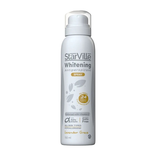 Starville Whitening Lavender Grace Antiperspirant Spray - 200ml