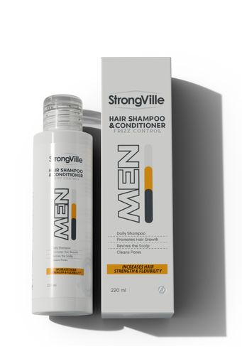 STRONGVILLE SHAMPOO+CONDITIONER FOR MEN 220 ML