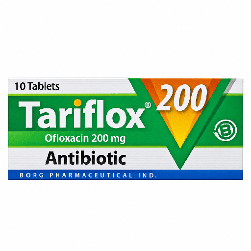 Tariflox 200 mg 10 Tablets