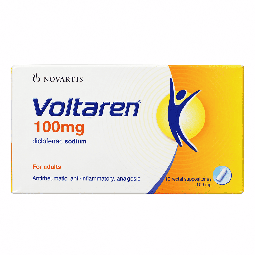 Voltaren 100 mg 10 Suppositories