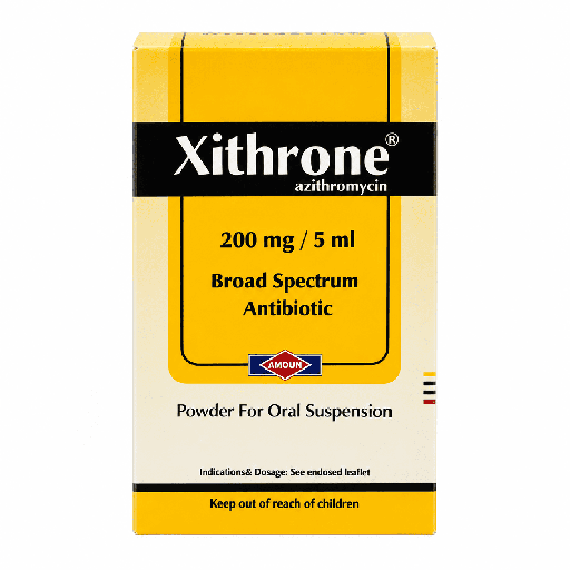 Xithrone 200 mg / 5 ml Suspension 15 ml