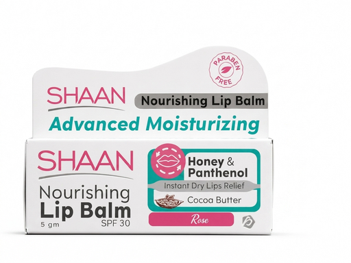 SHAAN  LIP BALM ROSE 5 GM