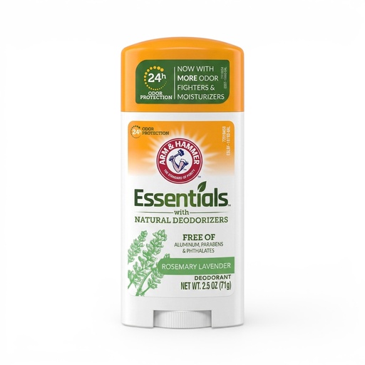 Arm & Hammer Essentials Deodorant Stick Rose-Lavender 71g