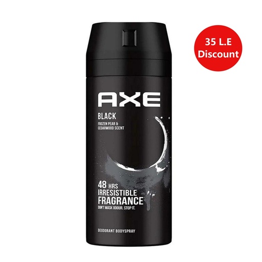 Axe Black Frozen Scent Deodorant Body Spray – 150ml (35 L.E Discount)