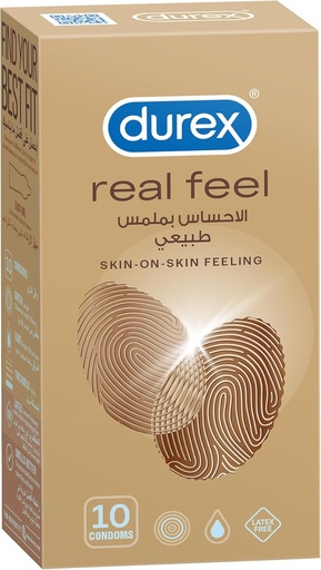 DUREX REAL FEEL 10 CONDOMS