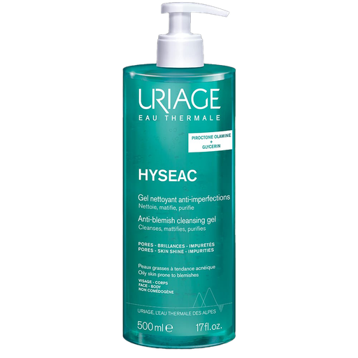 URIAGE HYSEAC CLEANSING GEL 500 ML