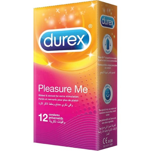 DUREX PLEASURE ME 12 CONDOM 100 L.E OFF