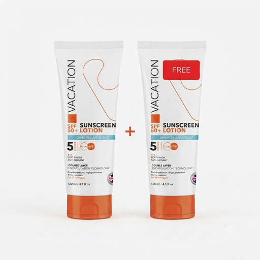 Vacation SPF 50+ Sunscreen Lotion 120 ml (1+1 offer)