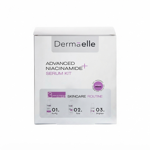 Dermaelle Oil Control & Pore Refining Niacinamide Routine Kit