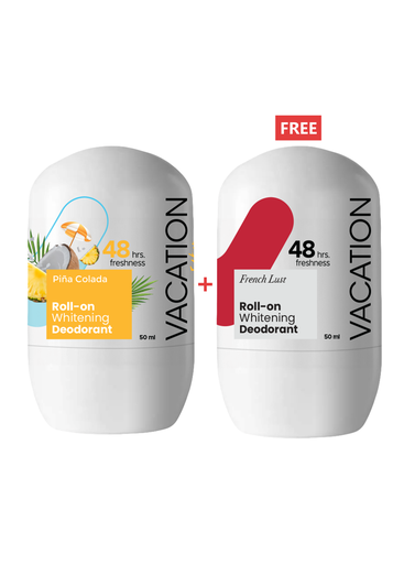 Vacation French Lust Whitening Deodorant 50ml  + Pina Colada 50 ml (offer)