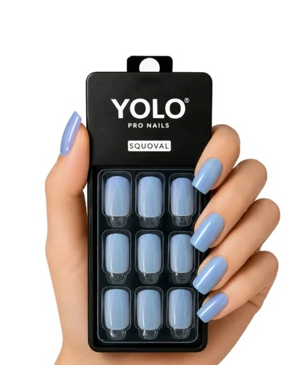 Yolo Squoval Short, Pro Nails SS-127-Popping
