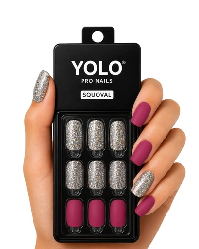 Yolo Squoval Short, Pro Nails SS-101-After Party
