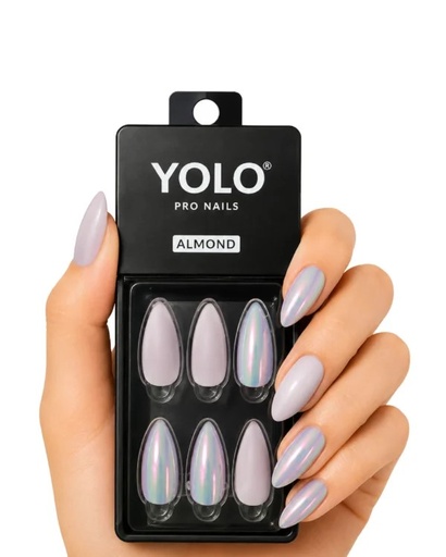 Yolo Almond, Pro Nails A-102-Balierina