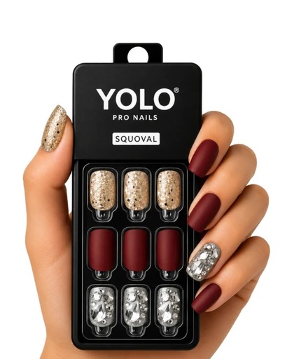 Yolo Squoval Short, Pro Nails SS-114-Diva