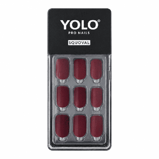 Yolo Squoval Long, Pro Nails SL-101-Toxic