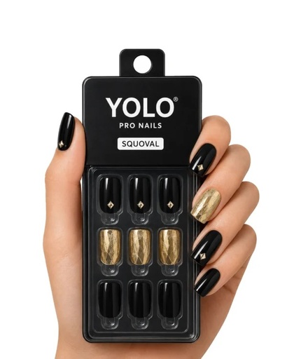 Yolo Squoval Short, Pro Nails SS-130-Old Money
