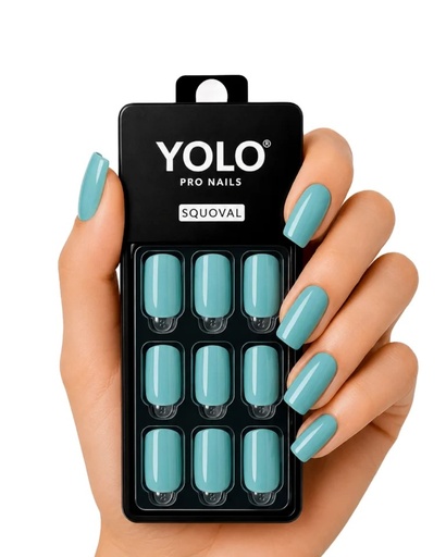 Yolo Squoval Short, Pro Nails SS-128-Velvet