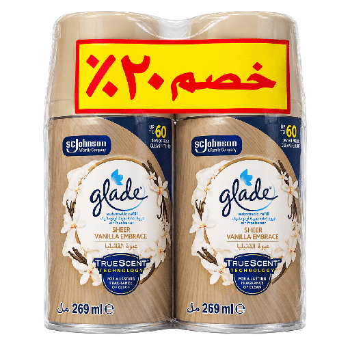 Glade Automatic Refill Vanilla 269 ml 2 Pcs (20% off)