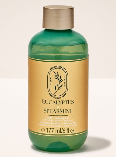 BATH & BODY BODY MASSAGE OIL SPEARMINT 177ML
