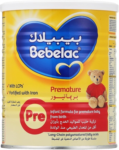 BEBELAC PREMATURE MILK 400 GM