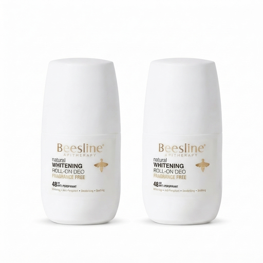 Beesline White Roll-On 50ml Fragrance Free (offer1+1)