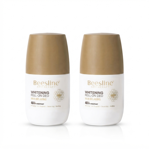 Beesline Whitening Roll-On Deodorant Hair Delaying 48h Protection  50 ml (offer 1+1)