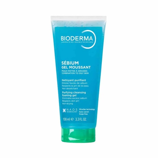 BIODERMA SEBIUM GEL MOUSSANT FOAMING GEL 100ML 