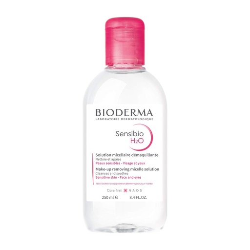 BIODERMA  SENSIBIO H2O FACE 250 ML 