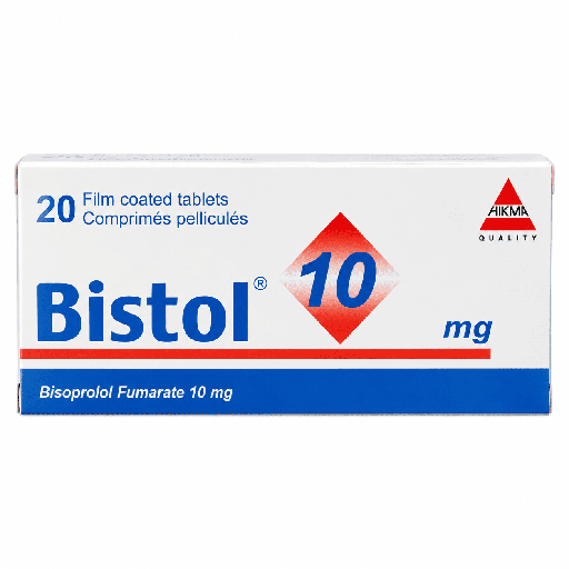 Bistol 10 mg 20 Film Coated Tablets