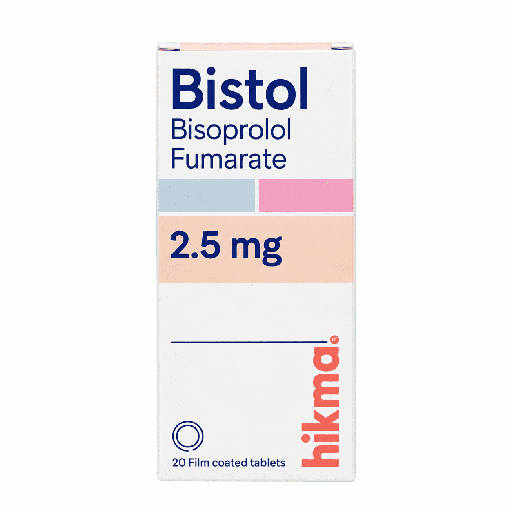 Bistol 2.5 mg 20 Film Coated Tablets