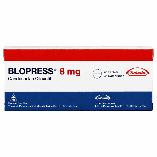 Blopress 8 mg 28 Tablets