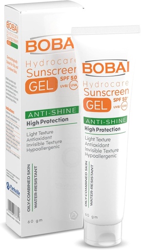 BOBAI SUN SCREEN HYDROCARE GEL SPF 50 60 ML