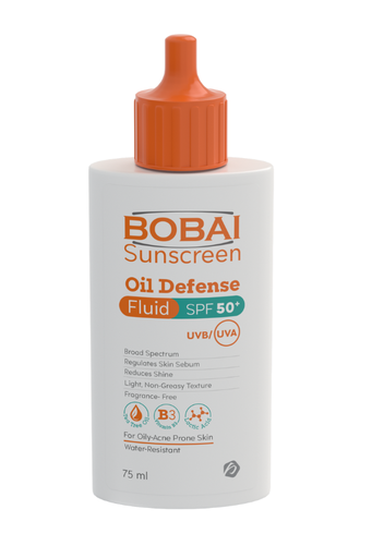 BOBAI SUN SCREEN OIL DEFENSE FLUID   50 SPF 75 ML