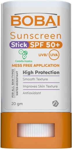BOBAI SUN SCREEN STICK SPF 50+ HIGH PROTECTION 20 GM