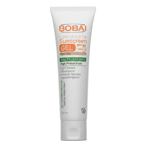 بوباي جل واقي شمس ملون "هيدروكير" بعامل حماية SPF50 - سعة 50 مل