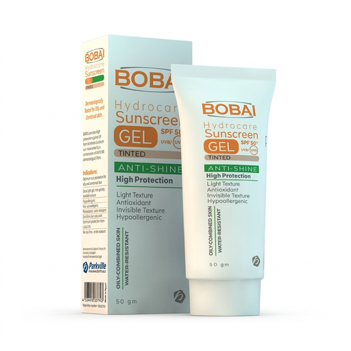 BOBAI SUN SCREEN TINTED HYDROCARE GEL  SPF50 50 ML