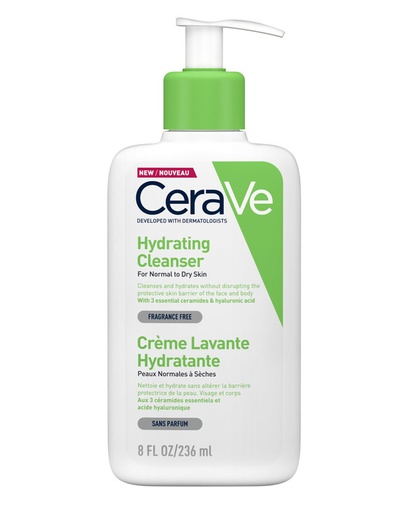 CERAVE HYDEATING CLEANSER CREAM LIMPIADORA 236ML