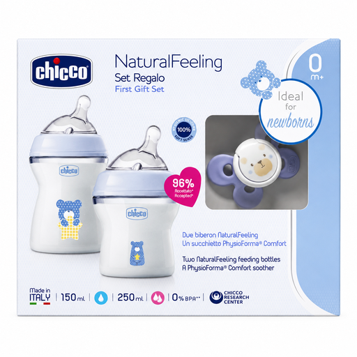 Chicco Natural Feeling Gift Set – Blue